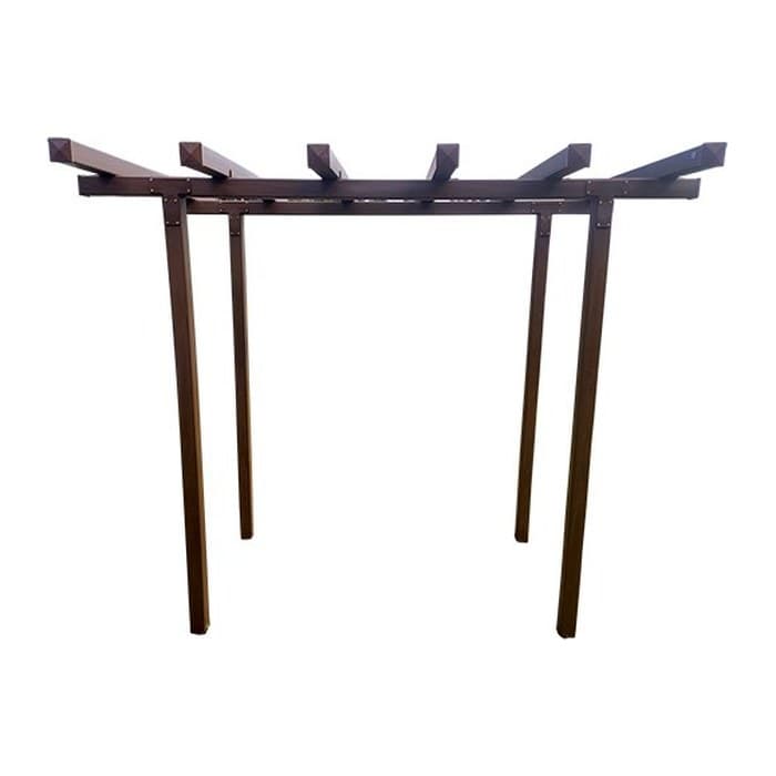 Pergolado 3,00 × 2,10 m, travessas quadradas